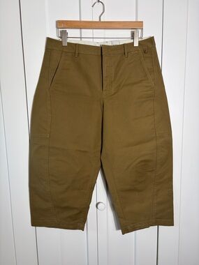 Maeve Utility Trousers Olive Utility Size 12